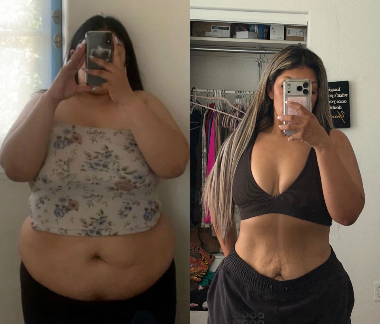 Coach before and after transformation photo